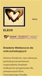 Mobile Screenshot of eleos.pl