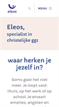 Mobile Screenshot of eleos.nl